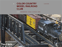 Tablet Screenshot of colorcountrytrains.org